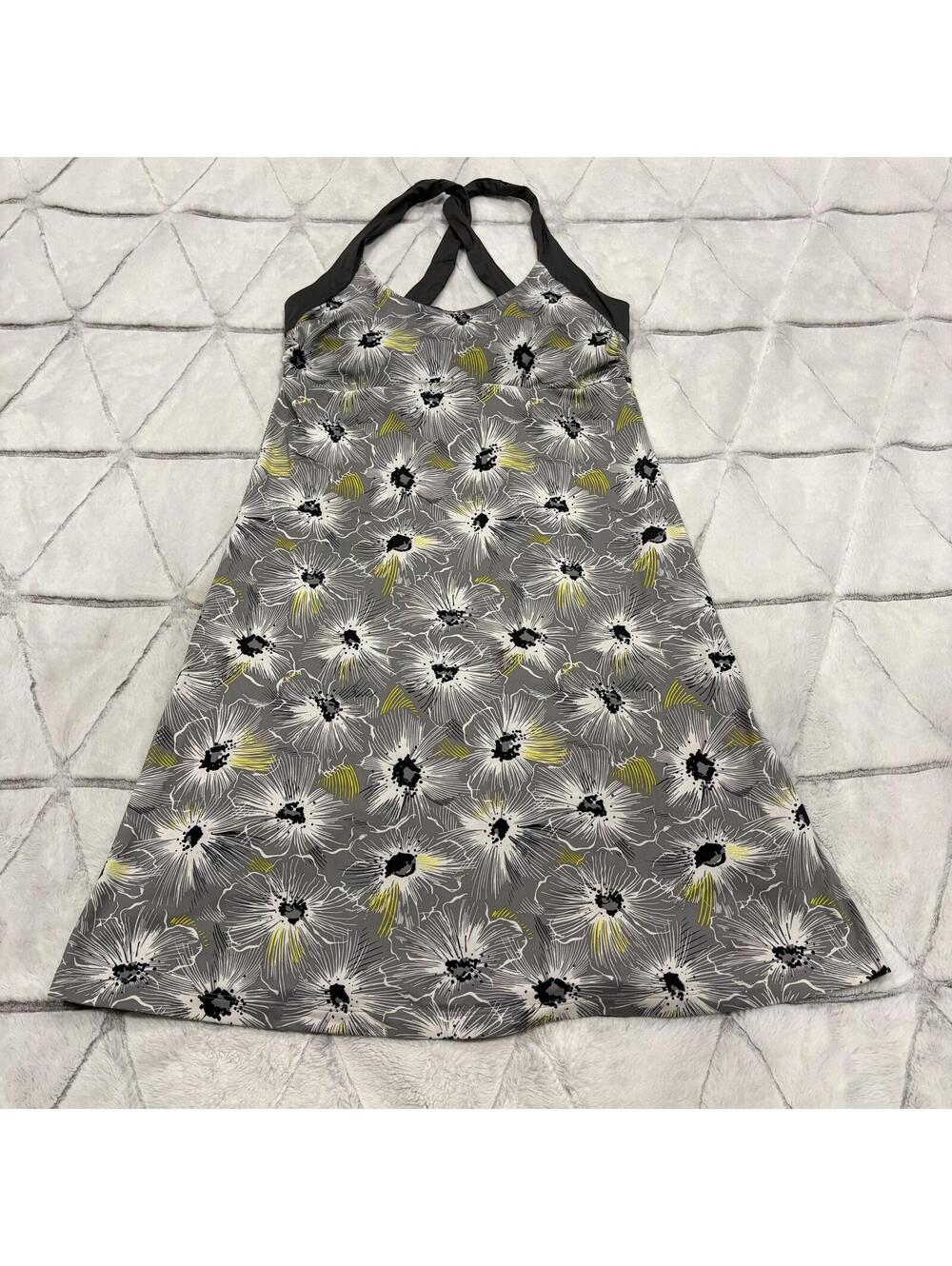 Patagonia Active Outdoor Floral Print Women's Dress Size Medium Summer